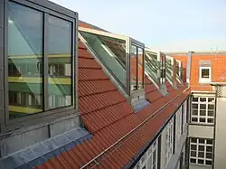 Modernas buhardillas acristaladas