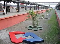 Estación Mogi das Cruzes Plataformas de embarque