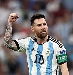 Messi en el Mundial de 2022