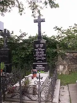 Tumba de la familia Mašín en Lošany