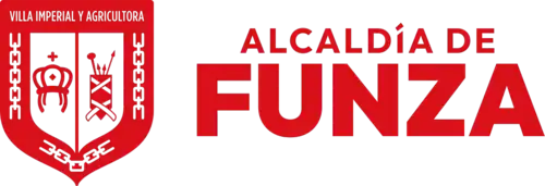 Logo Alcaldía de Funza a partir de 2024, en cumplimiento de la Ley 2345 de 2023: Por medio de la cual se implementa el manual de identidad visual de las entidades estatales, se prohíben las marcas de gobierno y se establecen medidas para la austeridad en la publicidad estatal