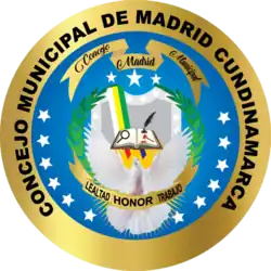 Escudo del Concejo Municipal de Madrid hasta junio de 2024