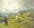 Primavera in alta montagna, 1904 - 1905