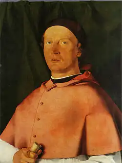 Retrato del obispo Bernardo de 'Rossi (1505)