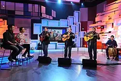 Los Manseros Santiagueños en Tomate la tarde, programa de la TV Pública.