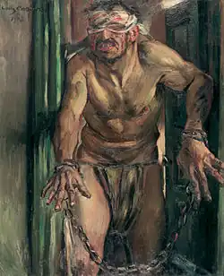 Sansón ciego (1912), 105&nbsp;cm x 130&nbsp;cm., Alte Nationalgalerie, Berlin