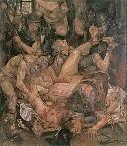 Captura de Sansón (1907), 200 x 174&nbsp;cm., Landesmuseum Mainz
