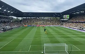 Interior del estadio.