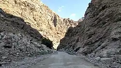 Lower course of Wadi Shis in the Emirate of Sharjah - UAE - 1