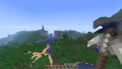 Captura de pantalla de Luanti.