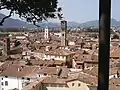 La vista de la Torre Guinigi