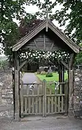 Lychgate en Ceredigion (Gales).