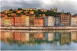 Rivera del Saona en Lyon.