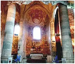 Müstair ábside Norte