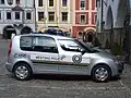 Vehículo de la Městská policie de Cesky Krumlov