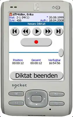 Computadora de mano (handhelp) Palm Vx