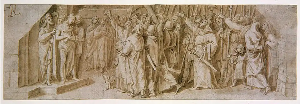 Presentación de Cristo al pueblo de Pedro de Campaña.