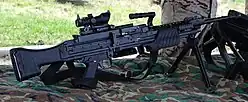 Ametralladora ligera Heckler & Koch MG-4E.