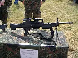 Ametralladora MG4.