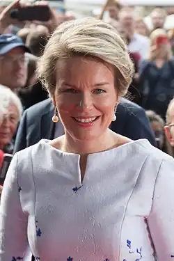 Matilde, consorte del rey Felipe de Bélgica