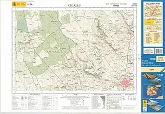 Mapa Topográfico del año 2017