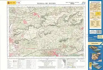Mapa Topográfico del año 2017