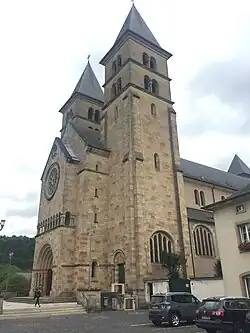 Iglesia de la abadía de San Willibrord en Echternach.