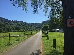 El camino entre Wintersdorf y Trierweiler.