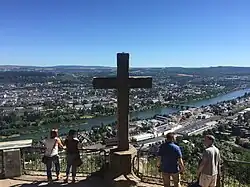 Panorama de Tréveris desde el mirador de la Mariensäule.