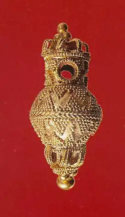 Fíbula del siglo VI&nbsp;a.&nbsp;C.