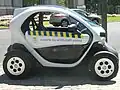 Renault Twizy de los agentes de movilidad de Madrid.