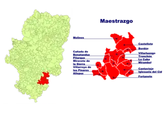 Maestrazgo turolense (comarca oficial en Aragón desde 1999)