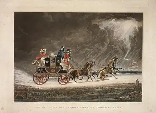 Coche de correos, 1827