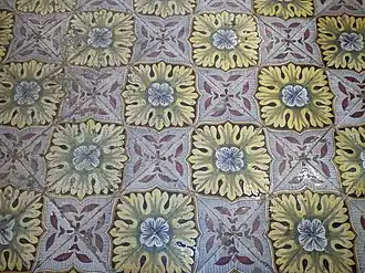 El piso de mayólica