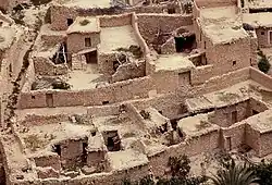 Vista de una aldea bereber