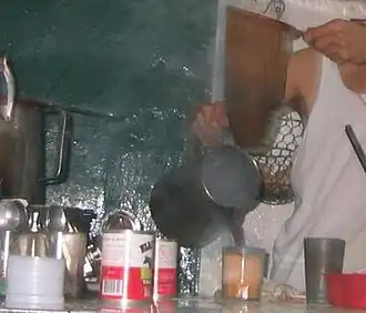 Té con leche de media