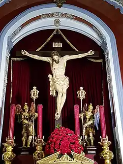 Cristo de Ánimas de Ciego, talla atribuida a Pedro de Zayas