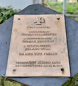 Conmemorativo la desgracia del 05.12.1994