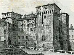 El castillo en 1896