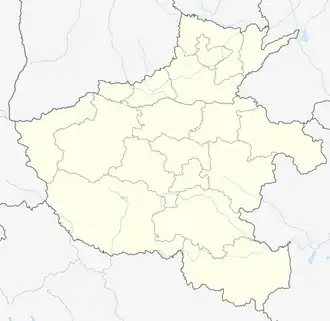 Monte Song ubicada en Henan