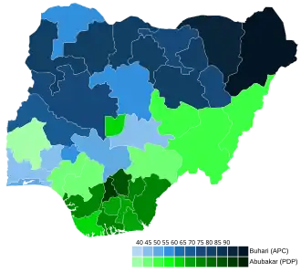 Elecciones generales de Nigeria de 2019