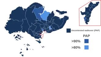 Elecciones generales de Singapur de 1968