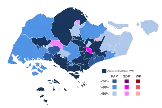 Elecciones generales de Singapur de 1991