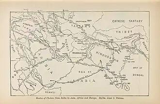 Expansión a través de Asia