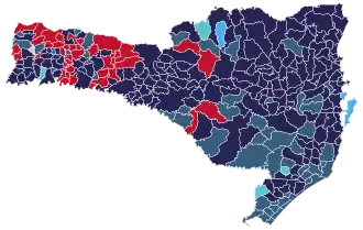 Elecciones estatales de Santa Catarina de 2022