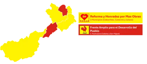 Elecciones Municipales Distritales de San Roman de 2022