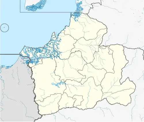 Machala ubicada en Provincia de El Oro