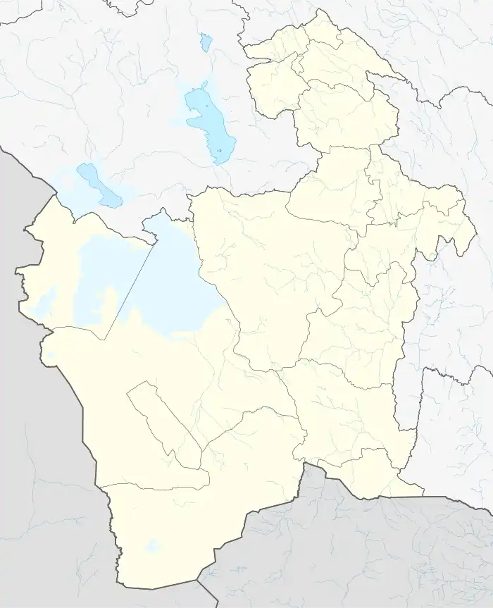 Potosí ubicada en Departamento de Potosí