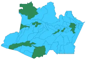 Elecciones estatales de Amazonas de 2022