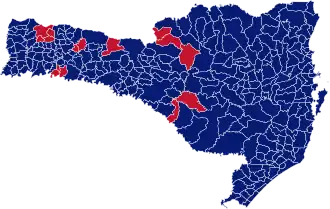 Elecciones estatales de Santa Catarina de 2022
